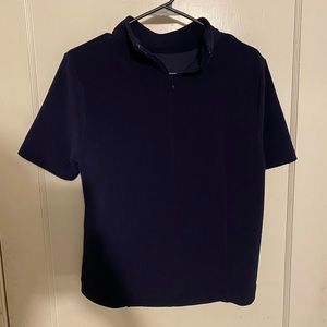 Short Sleeve Quarter Zip